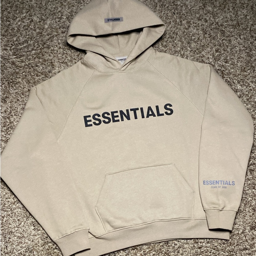Tan Essentials Hoodie